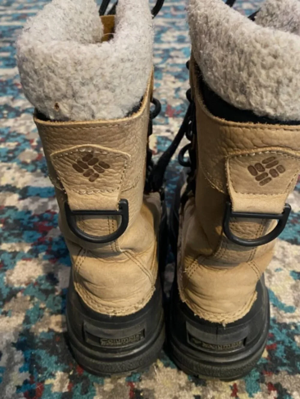 Columbia Siberiak Tan Thermolite Boots Size 9 #BL1115-258